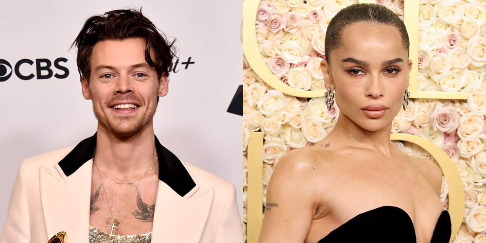 Featured image for Zoë Kravitz and Harry Styles Spark Romance Rumors in Rome