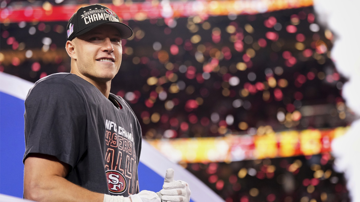 Featured image for "Christian McCaffrey's Record-Breaking Performance in 49ers' Playoff Victory"