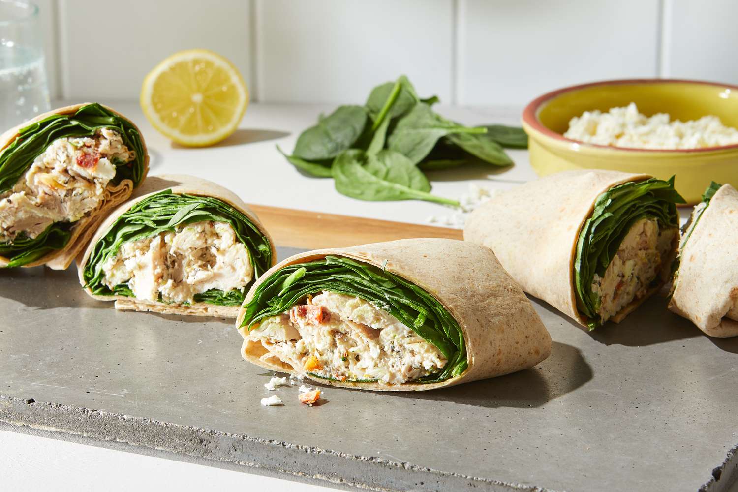 Featured image for "Delicious Chicken, Spinach & Feta Wraps: A Tasty and Healthy Meal Option"