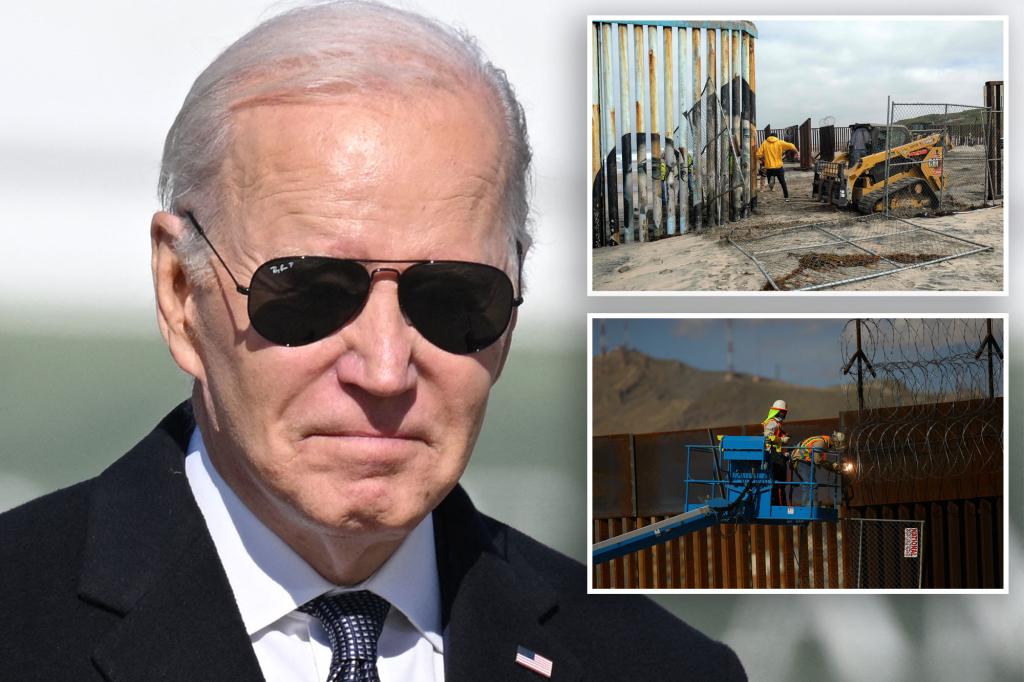 "Biden's Border Wall Spending Contradicts Campaign Promise"