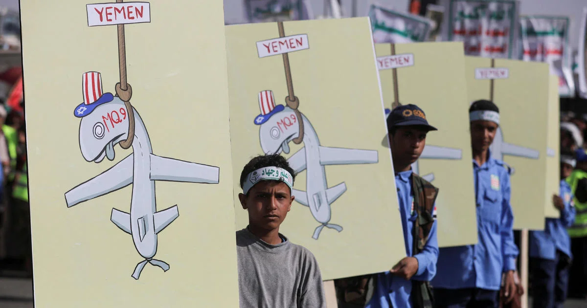 Houthis Escalate After US-UK Strikes, Claim Attack on US Carrier