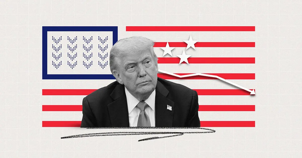 Featured image for Independents' Support Drops as Trump's Approval Hits Second-Term Low