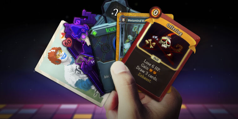 Featured image for "The Sudden Surge: Exploring the Influx of 861 Roguelike Deckbuilders on Steam"