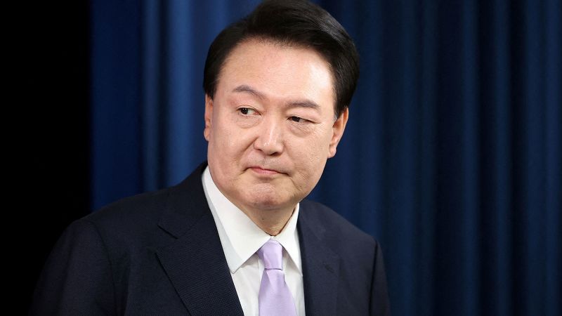 South Korean President Faces Impeachment After Martial Law Controversy
