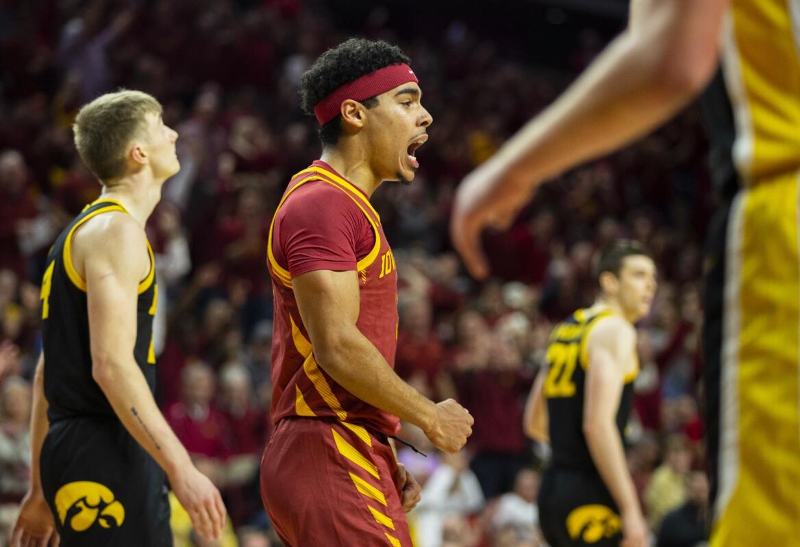 "Cy-Hawk Men's Basketball: Iowa State Dominates Iowa in Record-Breaking Blowout"