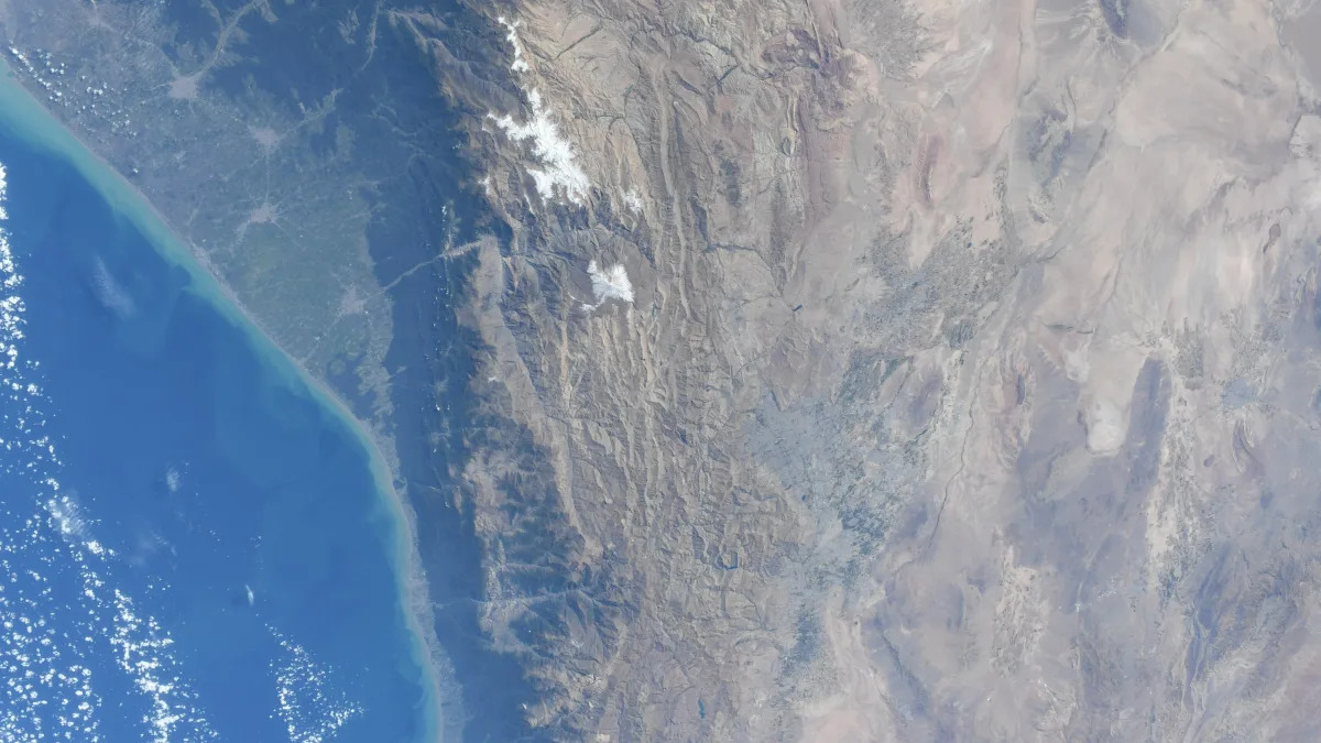 Astronaut's Emotional Connection: Viewing Parents' Birth Country from Space