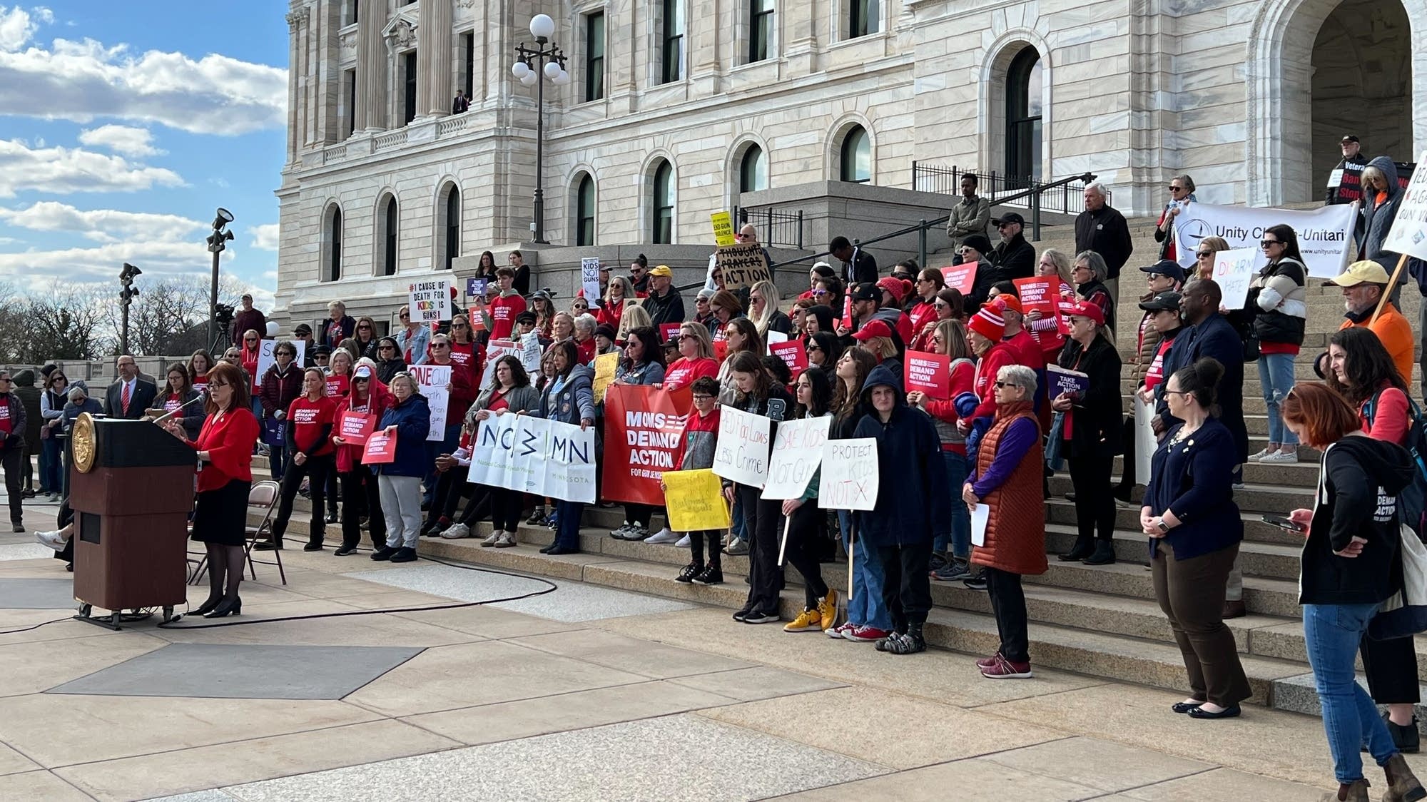 Featured image for Gun control measures advance in Minnesota and Illinois Senate.