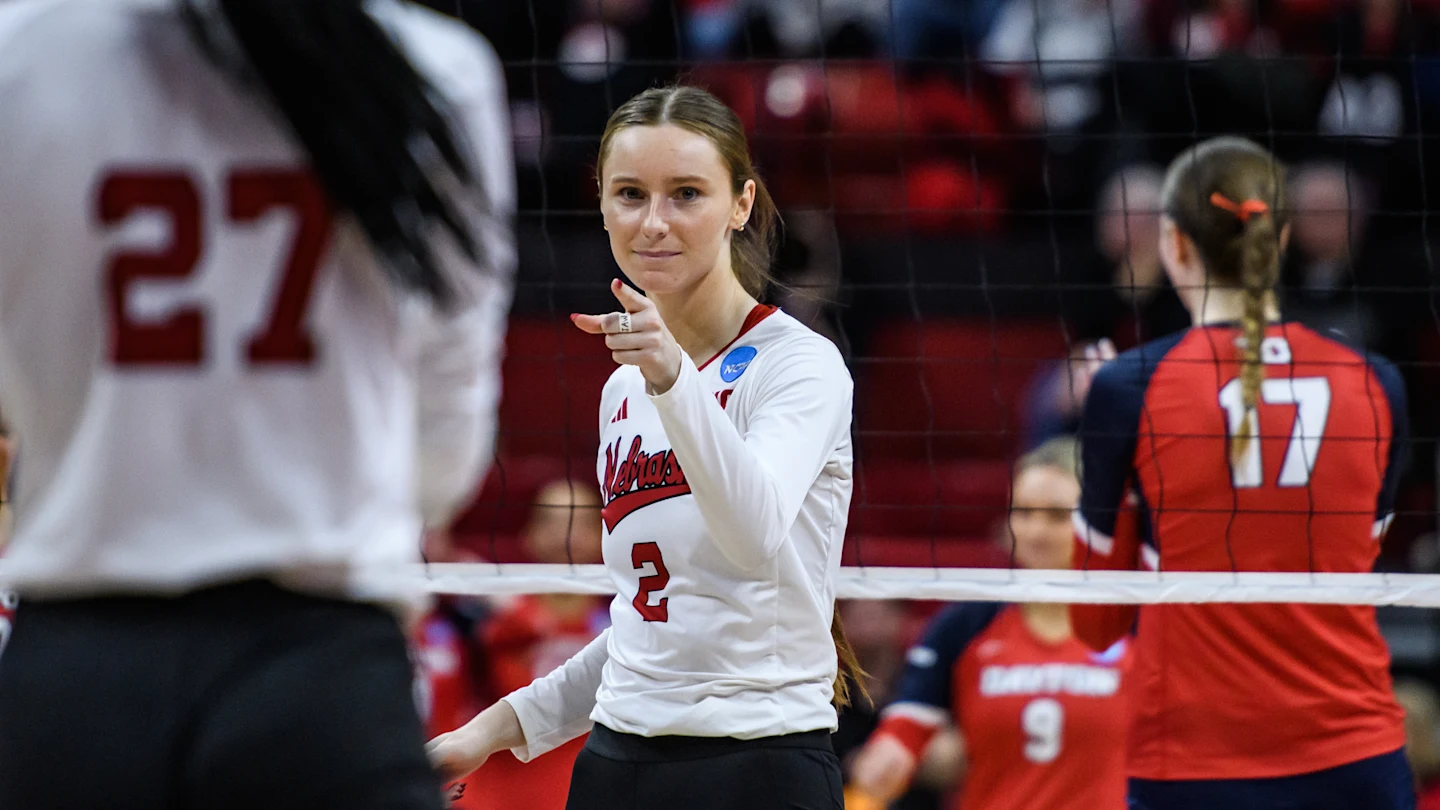 Featured image for Nebraska Volleyball Triumphs Over Dayton to Reach Elite Eight