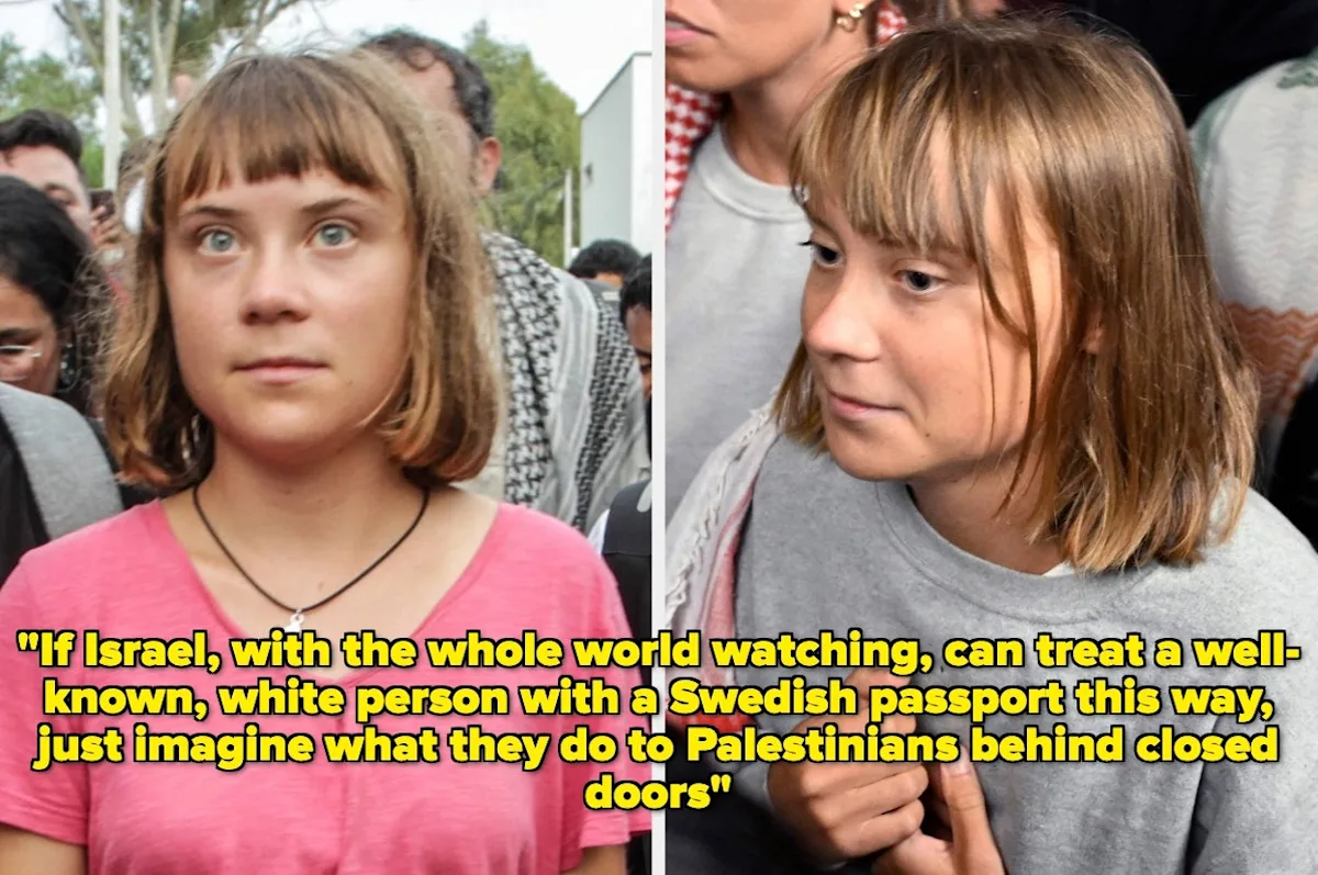 Featured image for Greta Thunberg Accuses Israeli Guards of Abuse and Torture