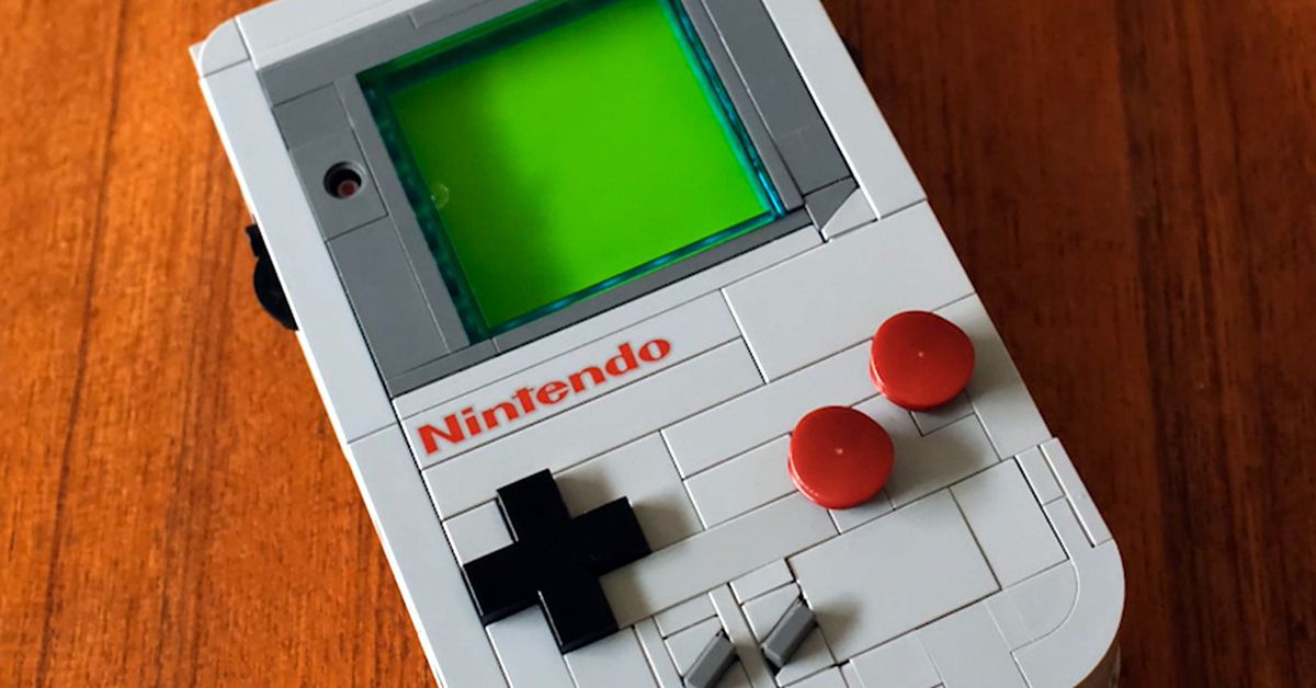 The elusive quest for the perfect Lego Nintendo Game Boy.