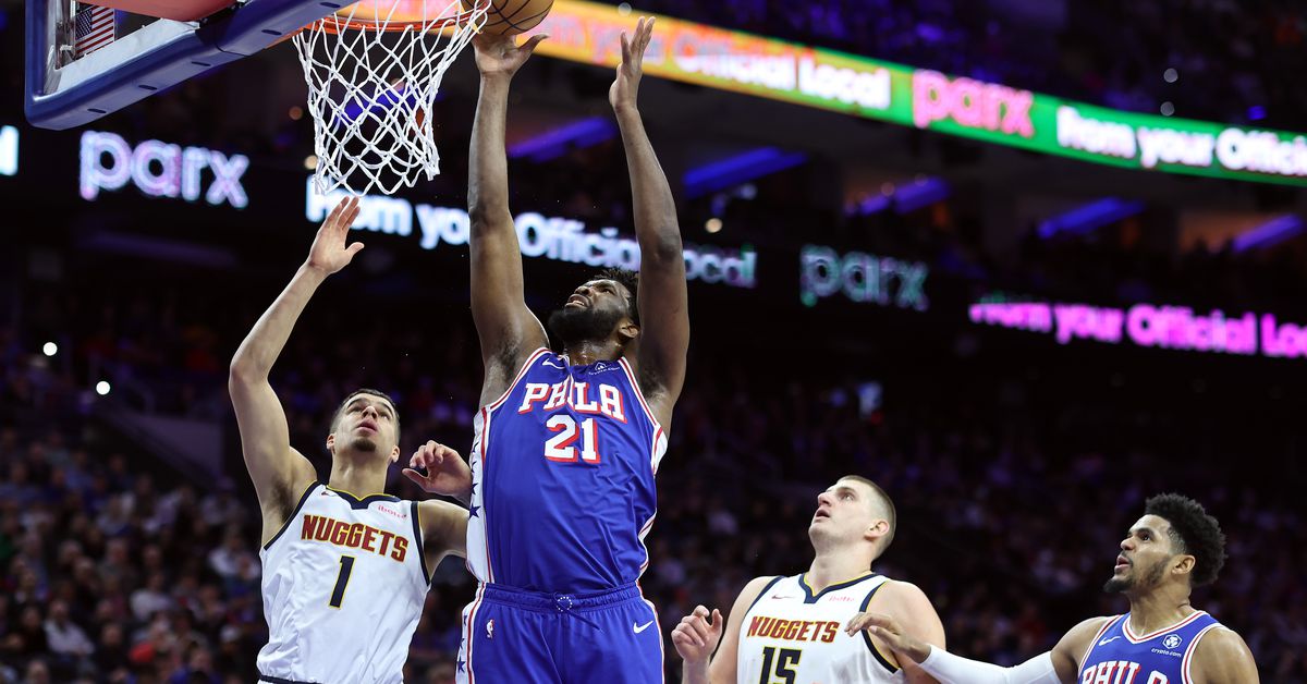 Featured image for "Embiid's 41-point performance leads Sixers to thrilling win over Nuggets"