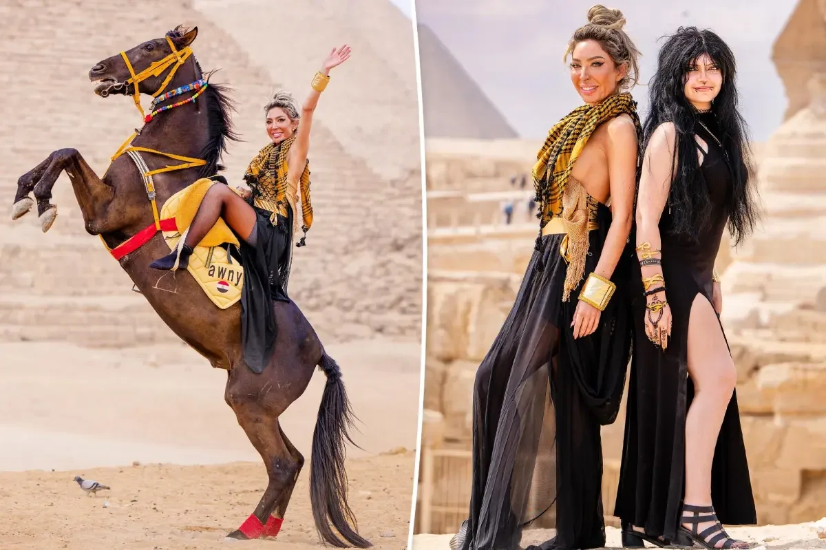 Farrah Abraham Sparks Backlash for Bare Outfit at Egyptian Pyramids