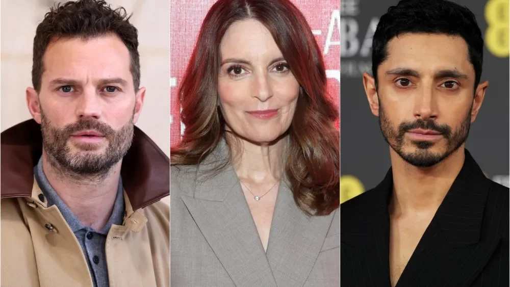 Tina Fey to Headline SNL U.K.’s Debut as Dornan and Riz Ahmed Take the Stage Next