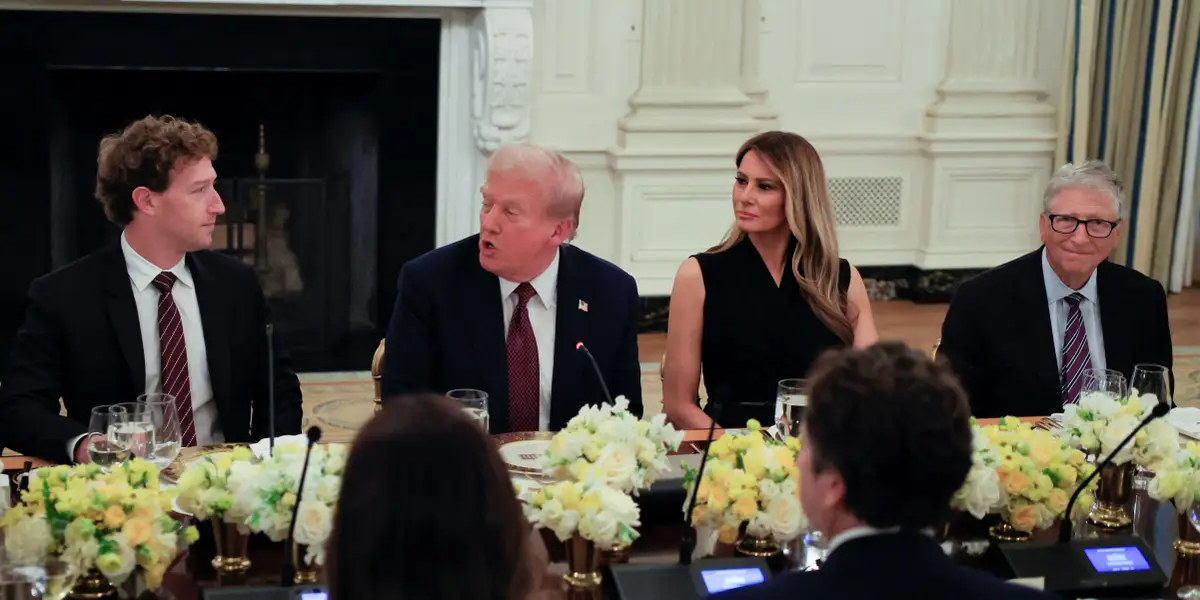 Featured image for Trump Hosts Tech CEOs at White House Dinner, Highlighting Industry Influence