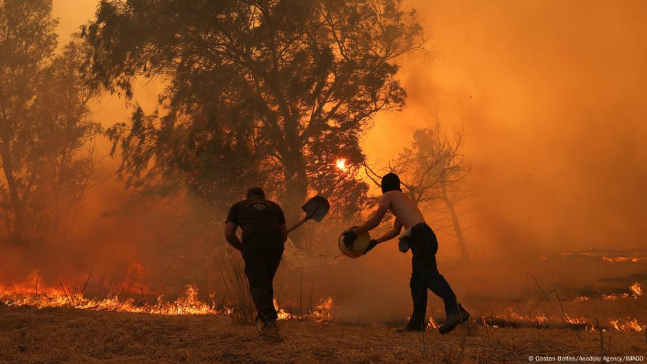 Featured image for Wildfires Intensify in Greece and Turkey Amid Extreme Heat