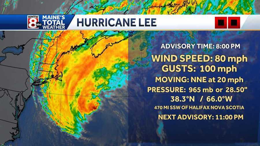 Featured image for "Hurricane Lee Threatens New England: Strong Winds and Heavy Rains Expected"
