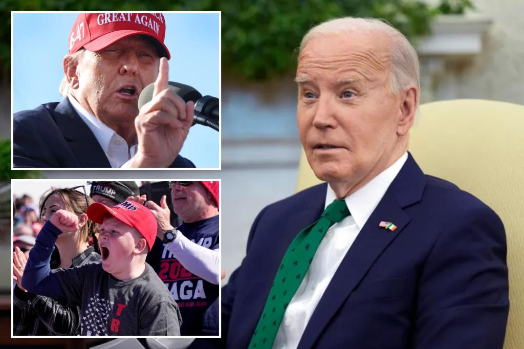 "Biden's Record-Breaking Fundraising Haul: $155 Million War Chest"