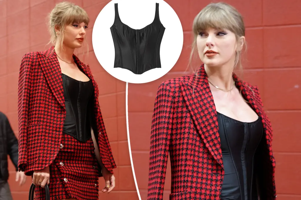 Taylor Swift's Game Day Glam: From $35 Corset to Chiefs Victory