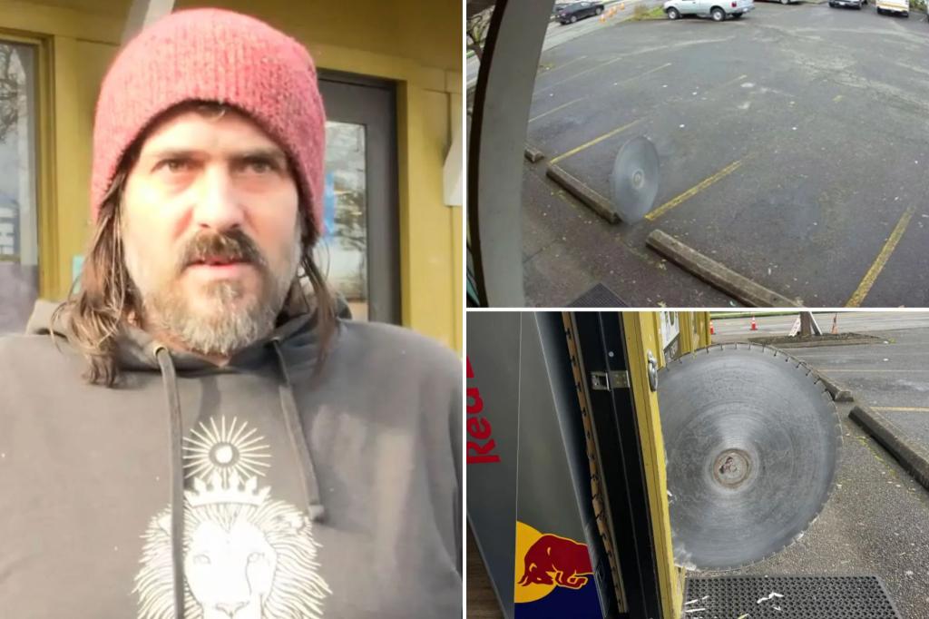 Close Call: Oregon Man Narrowly Dodges Runaway Saw Blade