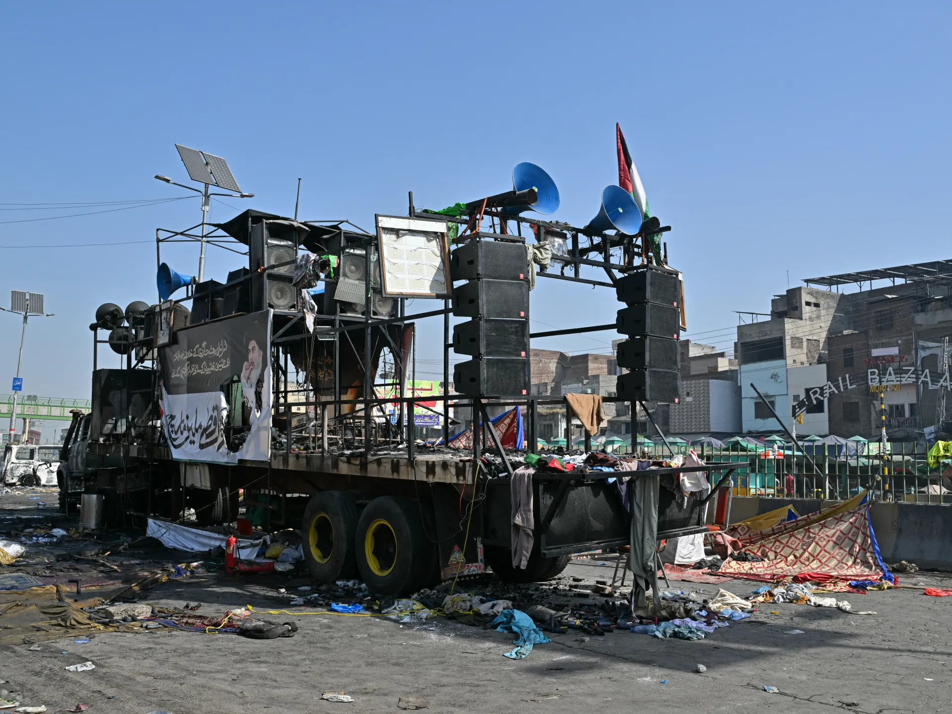 Featured image for Pakistan's Crackdown on TLP and Pro-Palestine Rallies Sparks Controversy