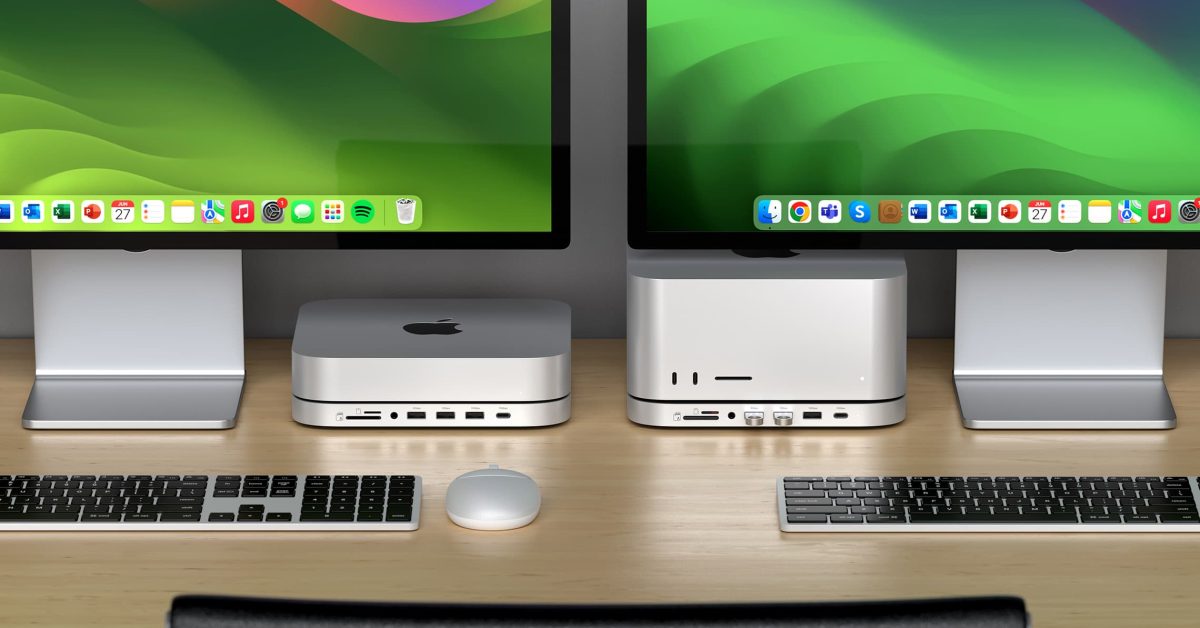 Featured image for "Satechi Introduces Upgraded Mac Mini and Mac Studio Accessories with Thunderbolt 4 Technology"