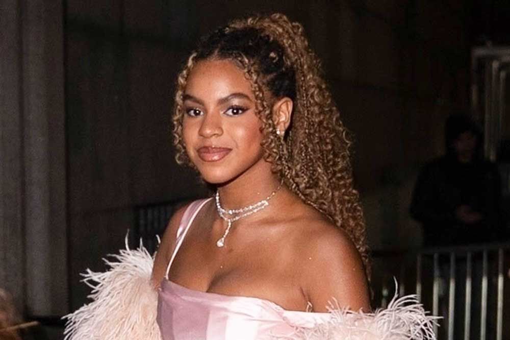 Featured image for Blue Ivy Carter Channels Beyoncé in Pink Supporting Tina Knowles in NYC