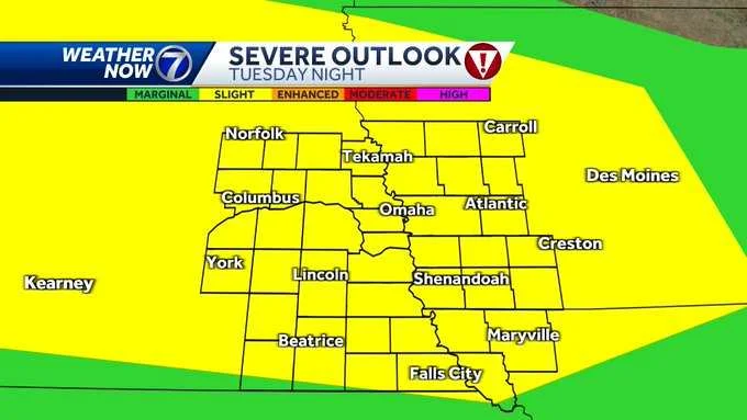 Impending Severe Storms Threaten Omaha and Central Iowa