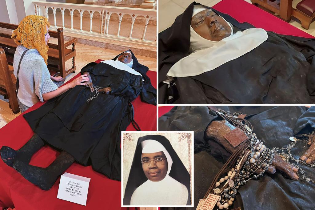Nun's incorrupt body draws nationwide attention to Missouri abbey.