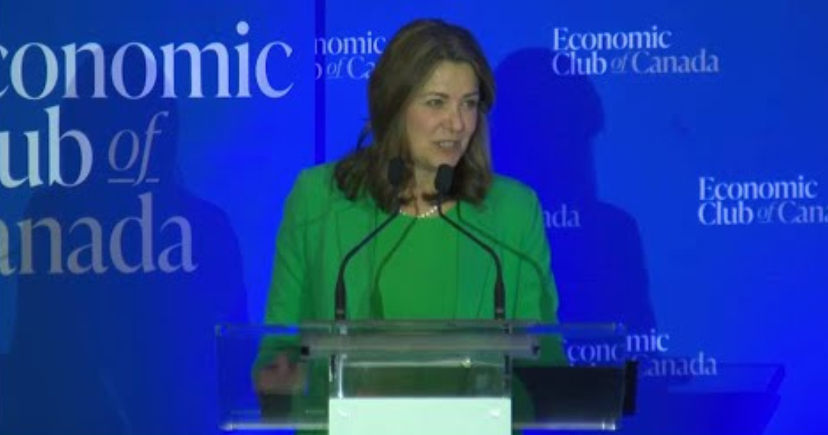 Featured image for "Danielle Smith and Pierre Poilievre Clash Over Transgender Policies"