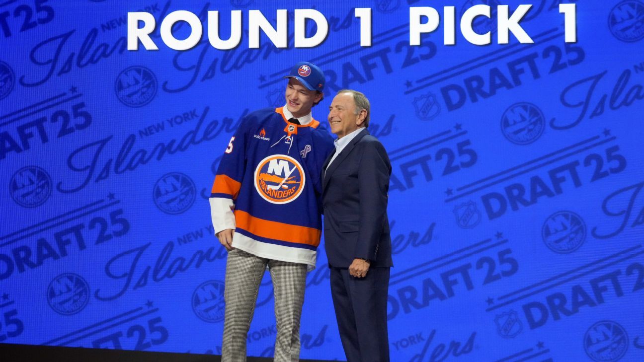 Featured image for Islanders select Schaefer as top pick in NHL draft