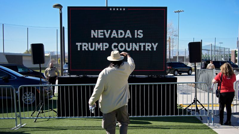 "Nevada Primary Excludes Trump, Features Biden and Haley on the Ballot"
