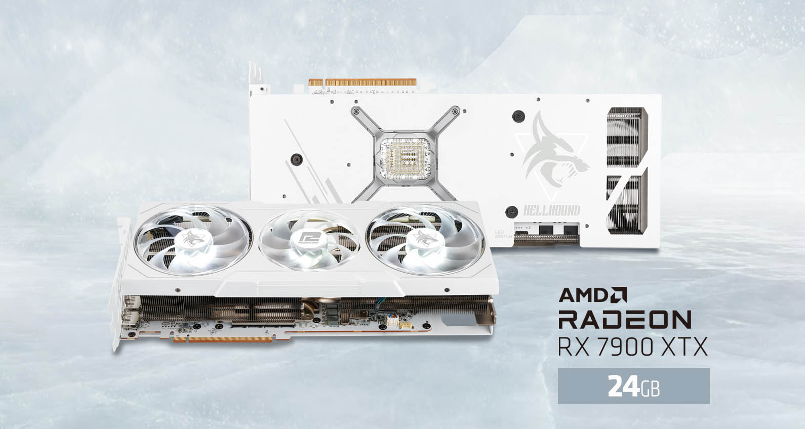 Featured image for "PowerColor's White Hellhound: The New Radeon RX 7900 XTX Custom Model"