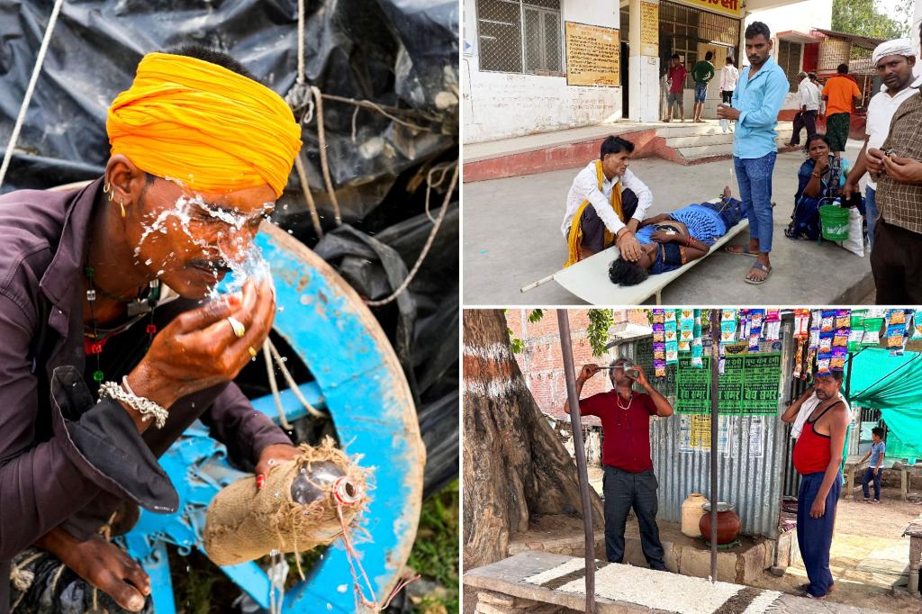 Heat wave in India claims nearly 100 lives.