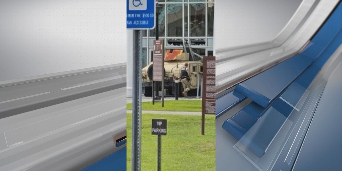 Featured image for Arrest made after military vehicle crashes into Fort Stewart headquarters