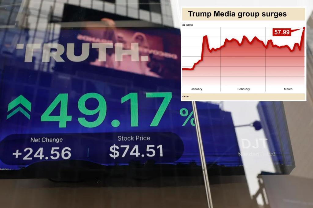 "Trump's Truth Social: A Volatile Debut Defying Logic"