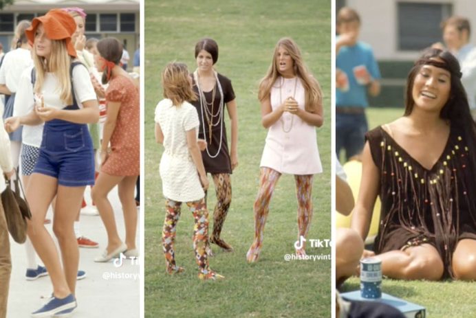 Gen Z yearns for the 1960s after discovering high school photos on TikTok.