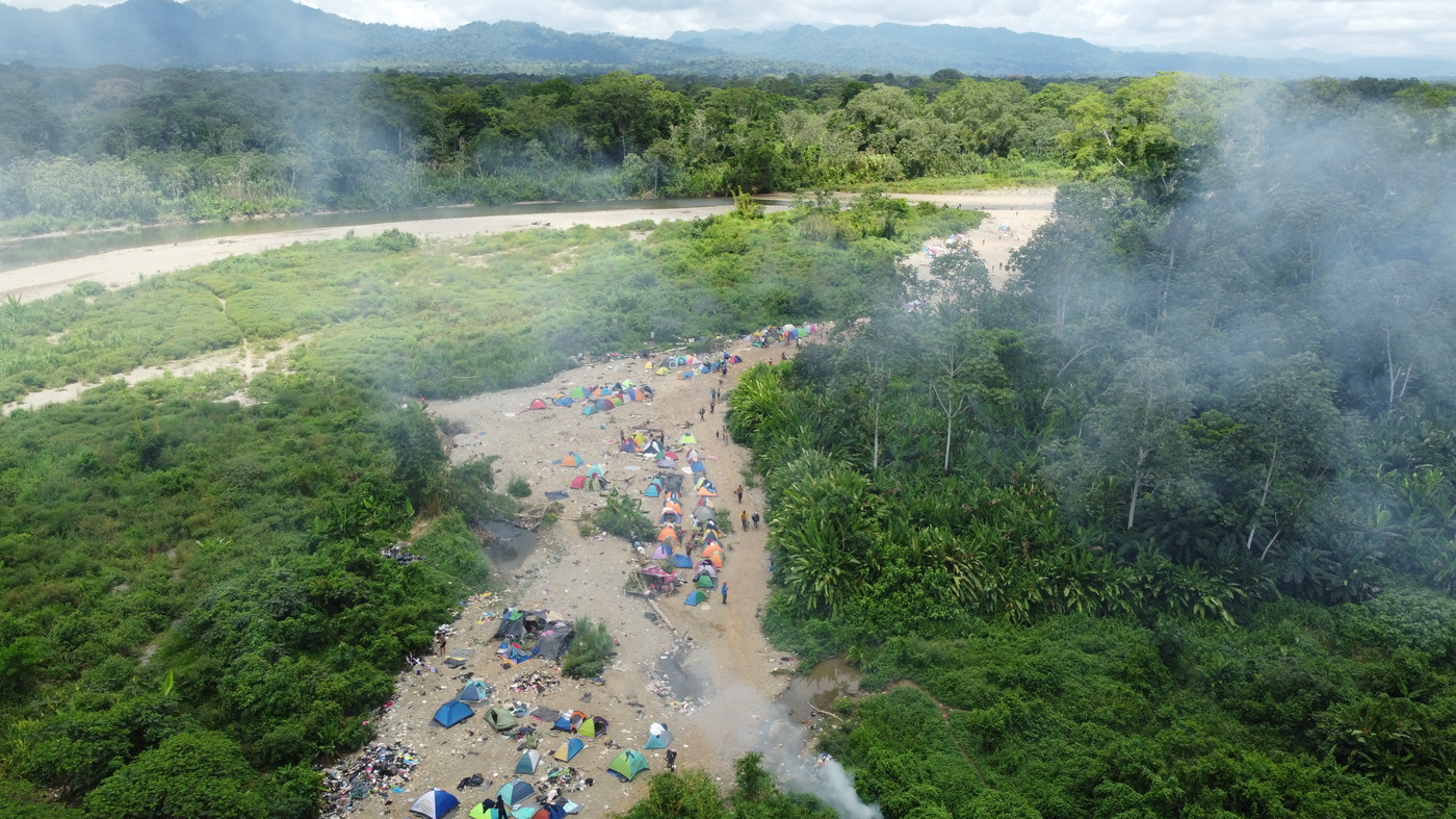 "Unprecedented Surge: Over 400K Migrants Brave Perilous Darién Jungle on Journey to U.S."