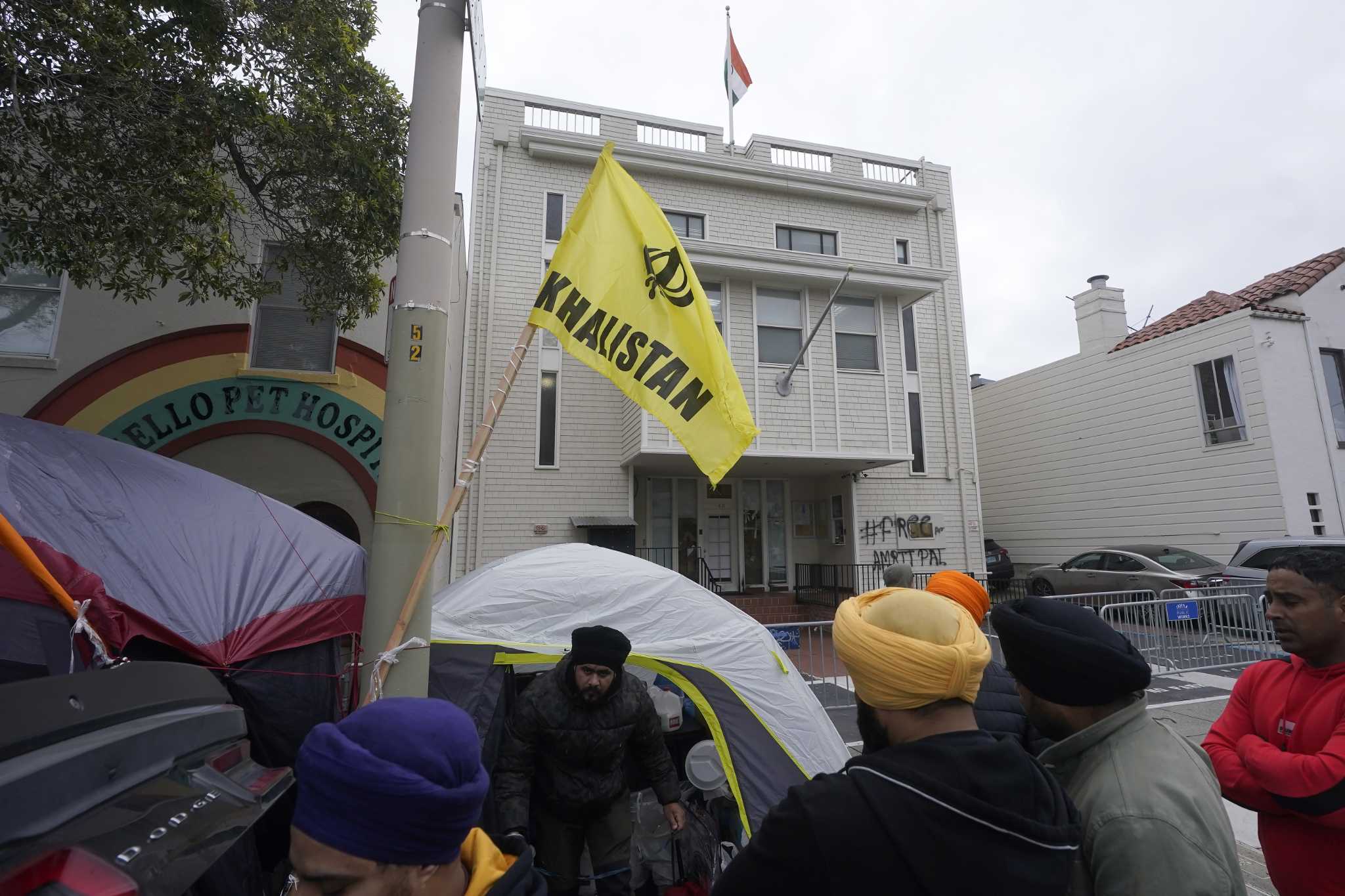 Protests and Attacks Target Indian Consulates in US and UK