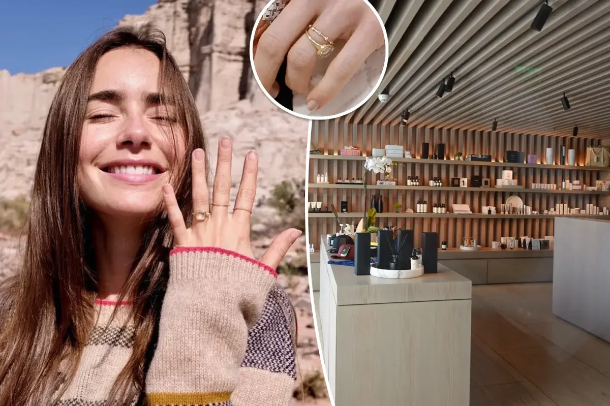 Lily Collins' Engagement and Wedding Rings Stolen During Spa Visit