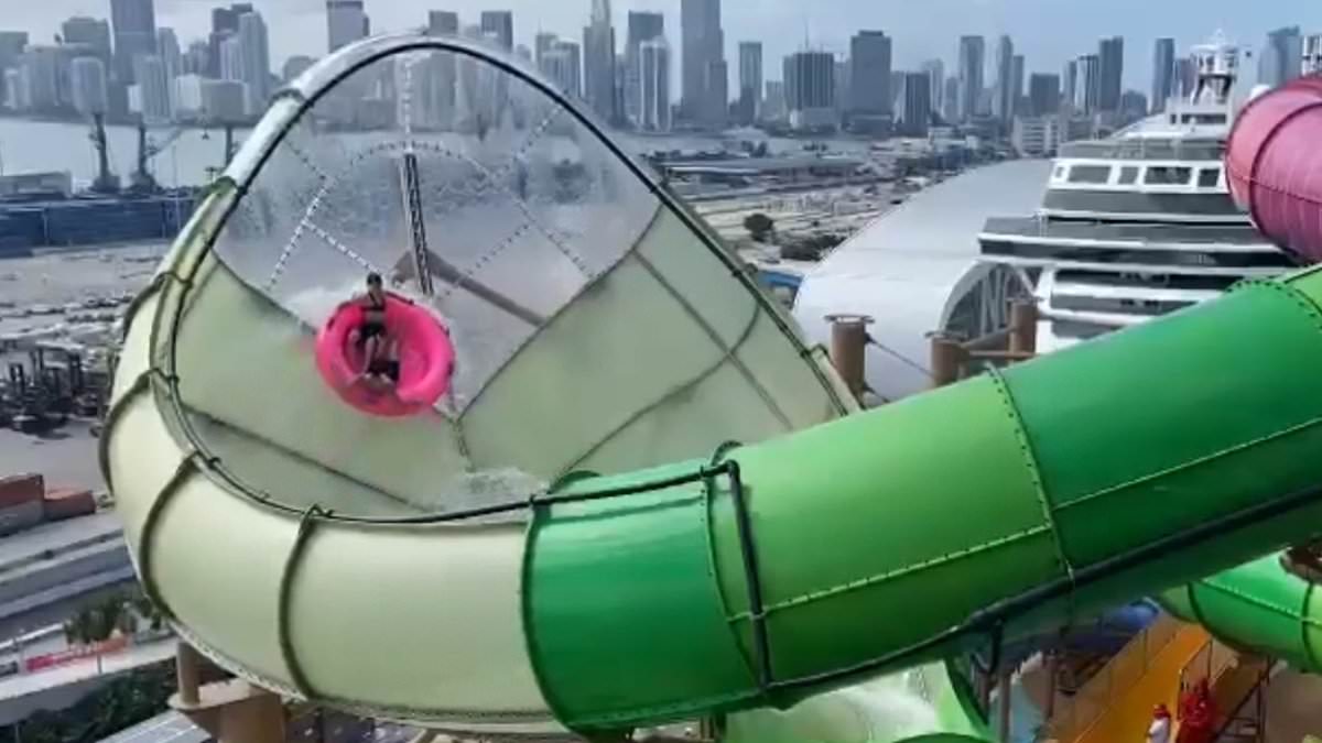 "Exclusive Sneak Peek: World's Largest Cruise Ship Sets Sail"