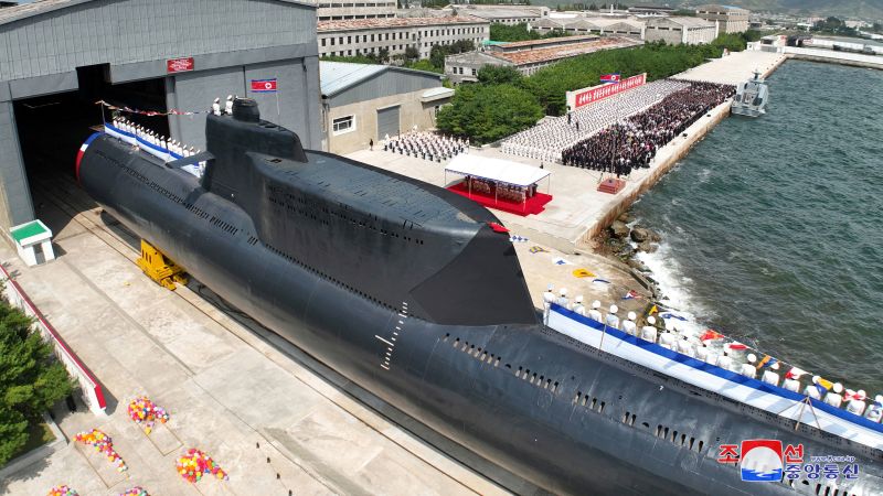 Featured image for North Korea Unveils New Tactical Nuclear Attack Submarine