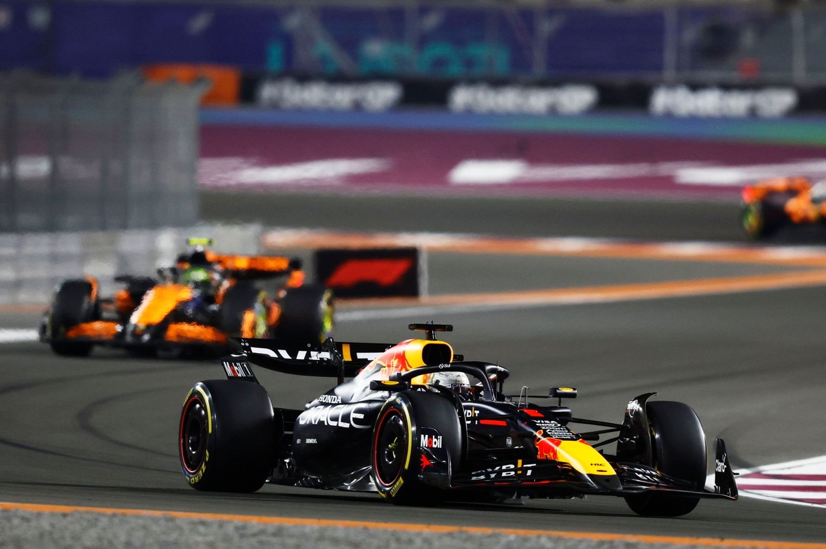 Verstappen Clinches Qatar GP Victory Amid Norris Penalty Drama