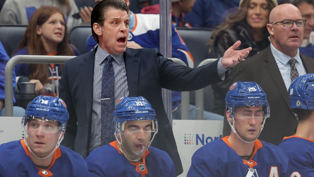 Featured image for "Islanders Replace Lambert with Patrick Roy as Head Coach in Shocking Move"
