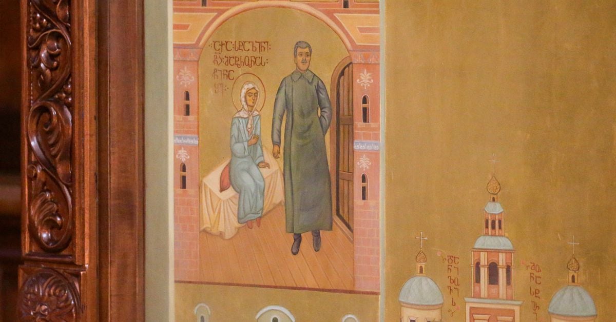 Featured image for "Controversy Over Defaced Stalin Icon Reveals Georgia's Deep Divisions"