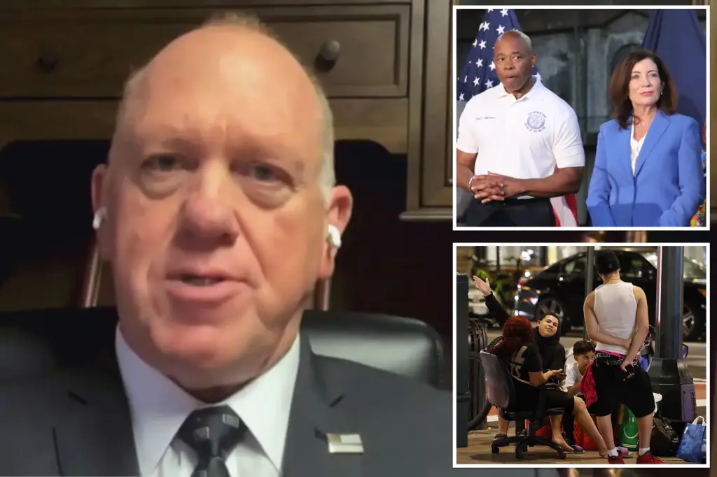 Trump's Border Czar Tom Homan Urges NYC to Cooperate on Immigration