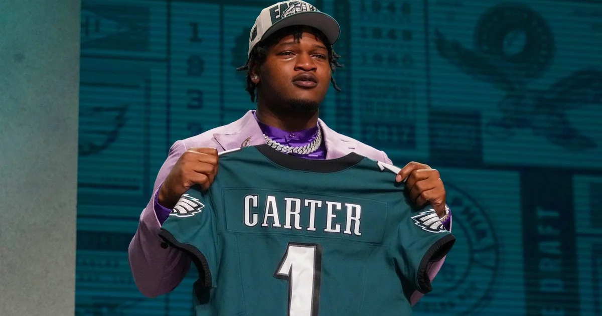 "Georgia's Jalen Carter and Jordan Davis shine as Eagles rookies"