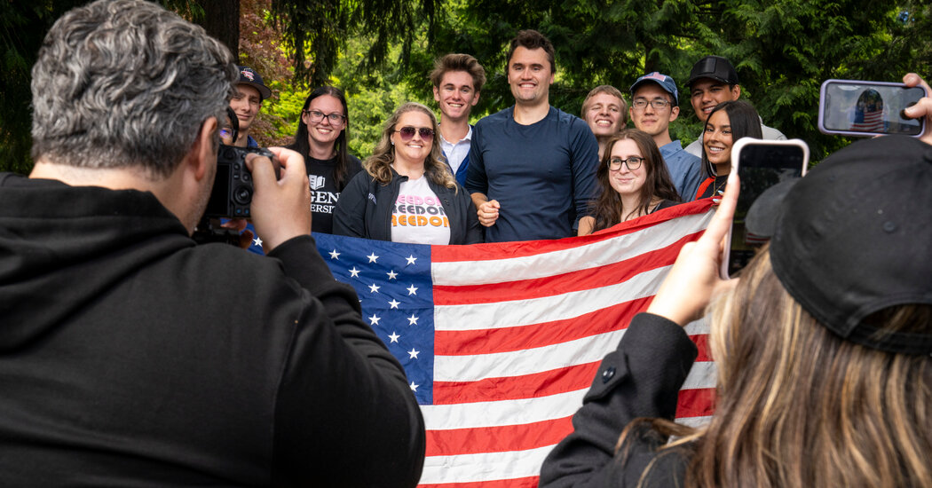 Featured image for Campus Reacts to Charlie Kirk's Assassination and Calls for Security