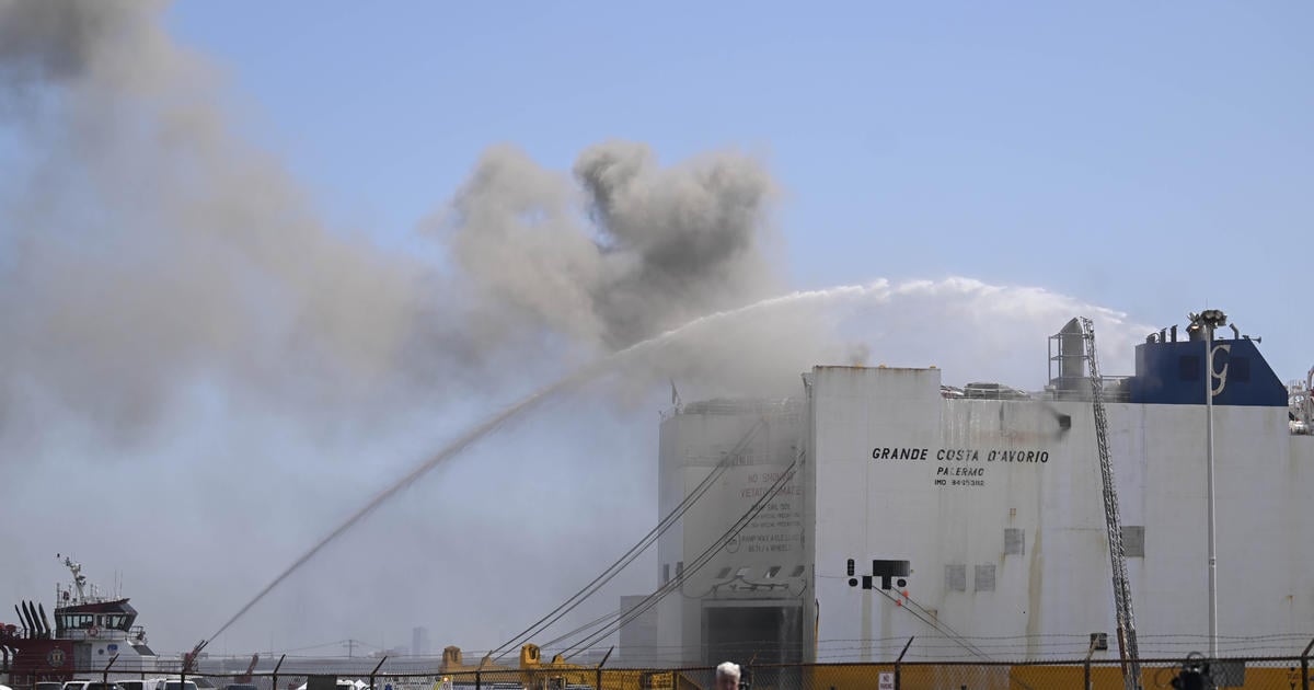 Featured image for "Newark Ship Fire Continues to Rage, Posing Challenges and Threats"