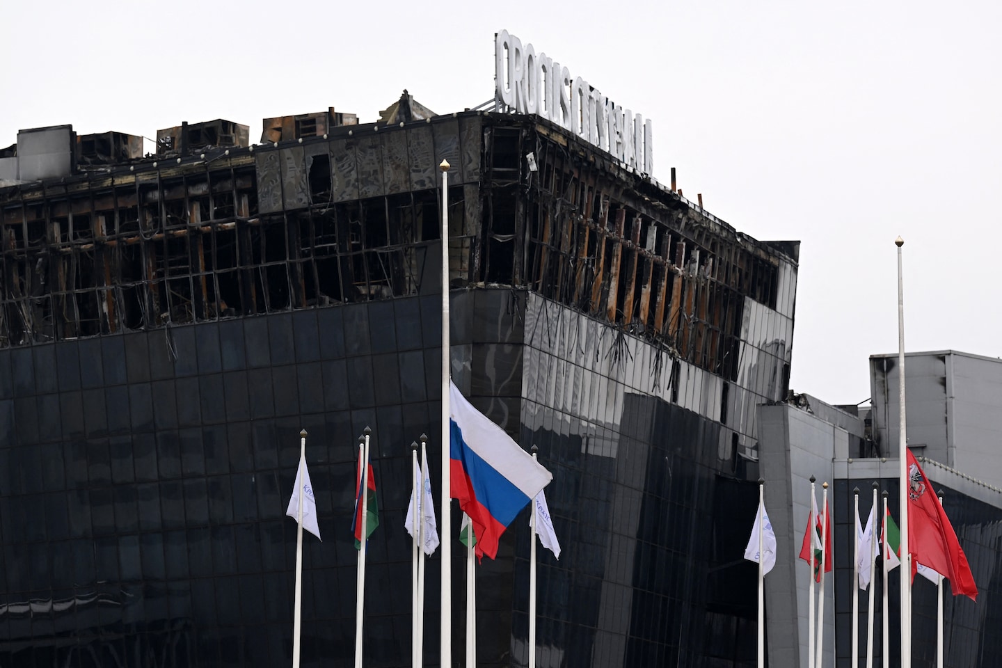 "Russia Blames U.S. and Ukraine for Concert Hall Terror Attack"