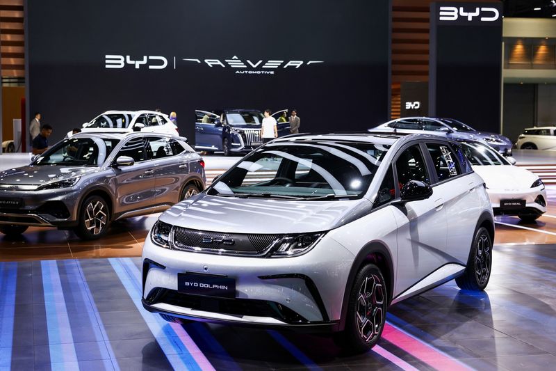 Tesla Regains Top EV Seller Title as BYD's Q1 Sales Decline